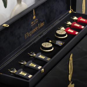 Elegance Line : 6 Perfume 35 ml + 1 Dokhon + 1 Oud + Mukhalat